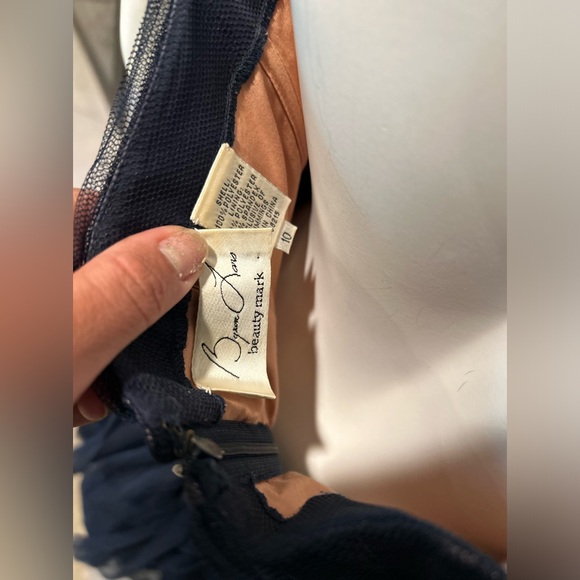 Byron Lars Anthropologie Beauty Mark Tulle Halter Midi Dress - Picture 7 of 13